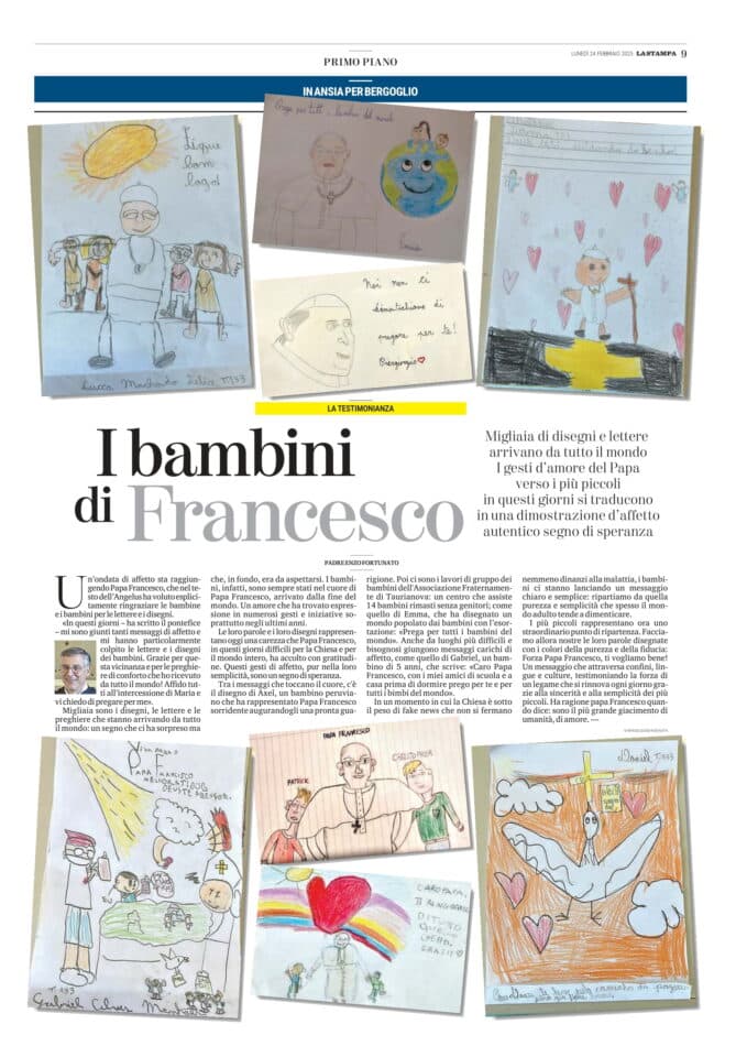 Indeed, children have always been in the heart of Pope Francis, a love that has found expression in numerous gestures and initiatives in recent years.